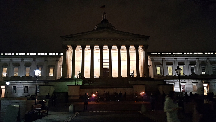 UCL 1 University College London Portico